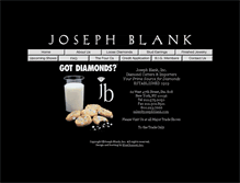 Tablet Screenshot of josephblank.com